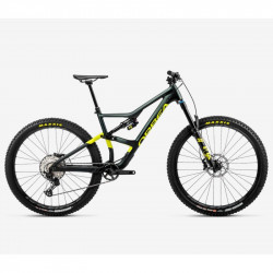 Bicicleta ORBEA OCCAM H20 LT Dark Green Metallic - Lime Green