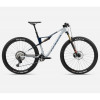 Bicicleta ORBEA OIZ M10 Halo Silver - Blue Carbon View