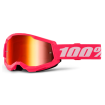 Ochelari motocross 100% STRATA2 PINK- MIRROR RED Ochelari motocross 100% STRATA2 PINK- MIRROR RED thumb