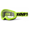 Ochelari motocross 100% STRATA2 NEON YELLOW 24