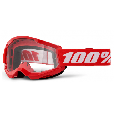 Ochelari motocross 100% STRATA2 RED 24