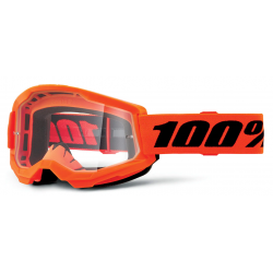 Ochelari motocross 100% STRATA2 NEON ORANGE 24 Ochelari motocross 100% STRATA2 NEON ORANGE 24