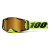 Ochelari motocross 100% ARMEGA NEON YELLOW - MIRROR GOLD