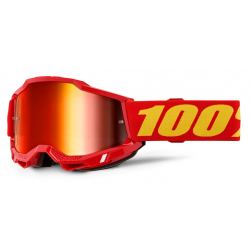 Ochelari motocross 100% ACCURI2 RED - MIRROR RED Ochelari motocross 100% ACCURI2 RED - MIRROR RED