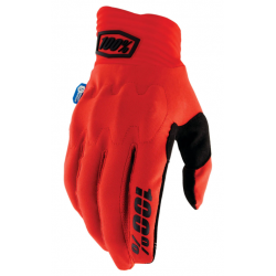 Manusi motocross 100% COGNITO D30 FLUO RED 