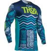 Bluza motocross THOR PRIME ALOHA BLUE Bluza motocross THOR PRIME ALOHA BLUE thumb