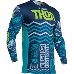 Bluza motocross THOR PRIME ALOHA BLUE Bluza motocross THOR PRIME ALOHA BLUE