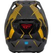 Casca motocross FLY RACING Formula Carbon Tracer Helmet - Gold/Black thumb