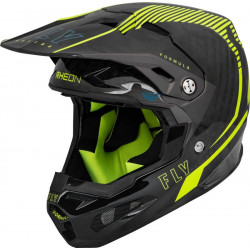 Casca motocross FLY RACING Formula Carbon Tracer Helmet - Hi-Vis/Black