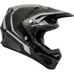 Casca motocross FLY RACING Formula Carbon Tracer Helmet - Silver/Black thumb