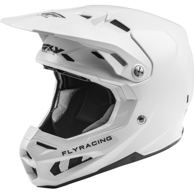 Casca motocross FLY RACING Formula Carbon Solid Helmet - White Casca motocross FLY RACING Formula Carbon Solid Helmet - White