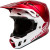Casca motocross FLY RACING Formula CC Centrum - Metallic Red/White thumb