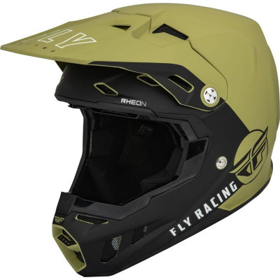 Casca motocross FLY RACING Formula CC Centrum - Matte Olive Green/Black