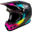 Casca motocross FLY RACING Formula Smart Carbon Legacy-Black/Blue/Fuschia thumb