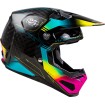 Casca motocross FLY RACING Formula Smart Carbon Legacy-Black/Blue/Fuschia thumb