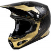 Casca motocross FLY RACING Formula Smart Carbon Legacy-Black/Gold