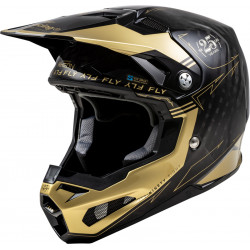 Casca motocross FLY RACING Formula Smart Carbon Legacy-Black/Gold Casca motocross FLY RACING Formula Smart Carbon Legacy-Black/Gold