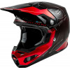 Casca motocross FLY RACING Formula CC Tektonic - Black/Red