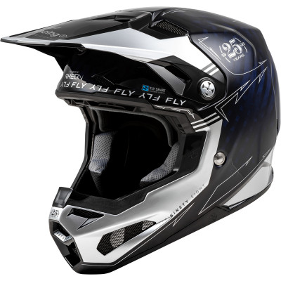 Casca motocross FLY RACING Formula Smart Carbon Legacy-Blue/Silver
