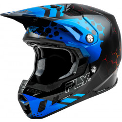 Casca motocross FLY RACING Formula CC Tektonic - Black/Blue/Red Casca motocross FLY RACING Formula CC Tektonic - Black/Blue/Red