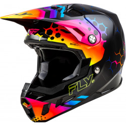 Casca motocross FLY RACING Formula CC Tektonic - Black/Sunset Casca motocross FLY RACING Formula CC Tektonic - Black/Sunset