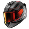 Casca SHARK D-SKWAL 3 SIZLER BLACK/GREY/RED
