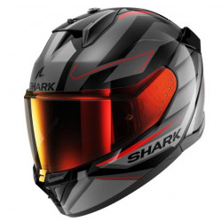 Casca SHARK D-SKWAL 3 SIZLER BLACK/GREY/RED Casca SHARK D-SKWAL 3 SIZLER BLACK/GREY/RED