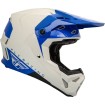 Casca motocross FLY RACING Formula CP Slant- Grey/Blue thumb