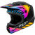 Casca motocross FLY RACING Formula Kinetic Menace - Black/Sunrise thumb