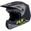 Casca motocross FLY RACING Formula Kinetic Menace - Matte Grey/Hi-Vis thumb