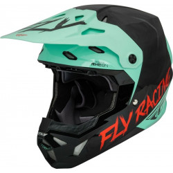 Casca motocross FLY RACING Formula CP- Black/Mint/Red
