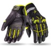 Manusi de piele 70 DEGREES SUMMER NAKED BLACK/YELLOW FLUO thumb