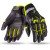 Manusi de piele 70 DEGREES SUMMER NAKED BLACK/YELLOW FLUO thumb