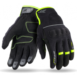 Manusi din textil  pentru dame 70 DEGREES SUMMER URBAN BLACK/FLUO YELLOW