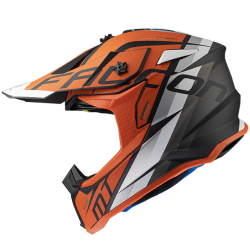 Casca motocross MT FALCON THR MATT PEARL ORANGE