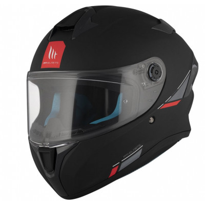 Casca MT TARGO S SOLID A1 MATT BLACK