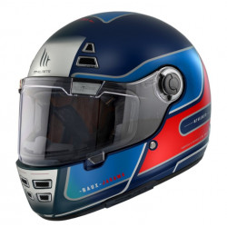 Casca MT JARAMA BAUX D7 MATT BLUE/RED