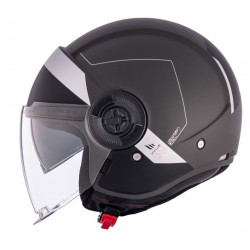 Casca pentru scuter MT VIALE S SV 68 UNIT D2 MATT BLACK/GRAY Casca pentru scuter MT VIALE S SV 68 UNIT D2 MATT BLACK/GRAY