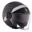 Casca pentru scuter MT VIALE S SV 68 UNIT D2 MATT BLACK/GRAY thumb