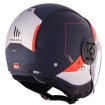 Casca pentru scuter MT VIALE S SV 68 UNIT D7 MATT BLUE/WHITE/RED thumb