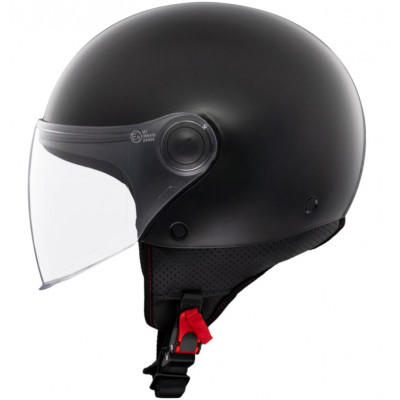 Casca pentru scuter MT STREET S SOLID A1 GLOSS BLACK