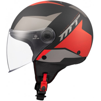 Casca pentru scuter MT STREET S POKE B5 MATT