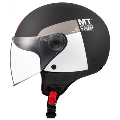 Casca pentru scuter MT STREET S INBOARD D2 MATT