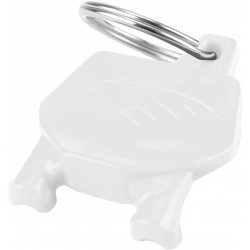 Breloc CYCRA PLATE# WHITE Breloc CYCRA PLATE# WHITE