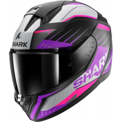 Casca SHARK RIDILL 2 BERSEK BLACK/WHITE/PINK