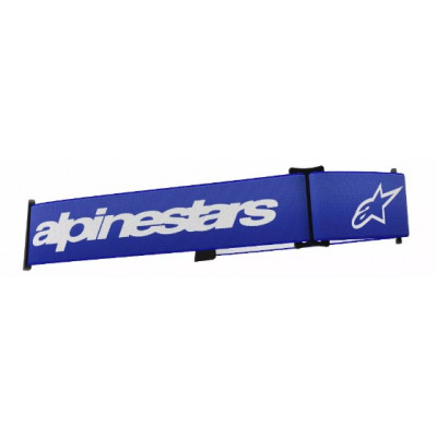Pensă pentru ochelari motocross  ALPINESTARS SUPERTECH BLUE/WT