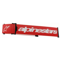Pensă pentru ochelari motocross  ALPINESTARS SUPERTECH RED/WHT