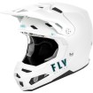 Cască motocross pentru copii FLY RACING Formula S Carbon Solid Helmet - White 2025 thumb