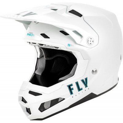 Cască motocross FLY RACING Formula S Carbon Solid Helmet - White 2025 Cască motocross FLY RACING Formula S Carbon Solid Helmet - White 2025