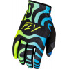Mănuși motocross pentru copii FLY RACING Lite S.E. Zen- Black/Blue/Hi-Vis 2025